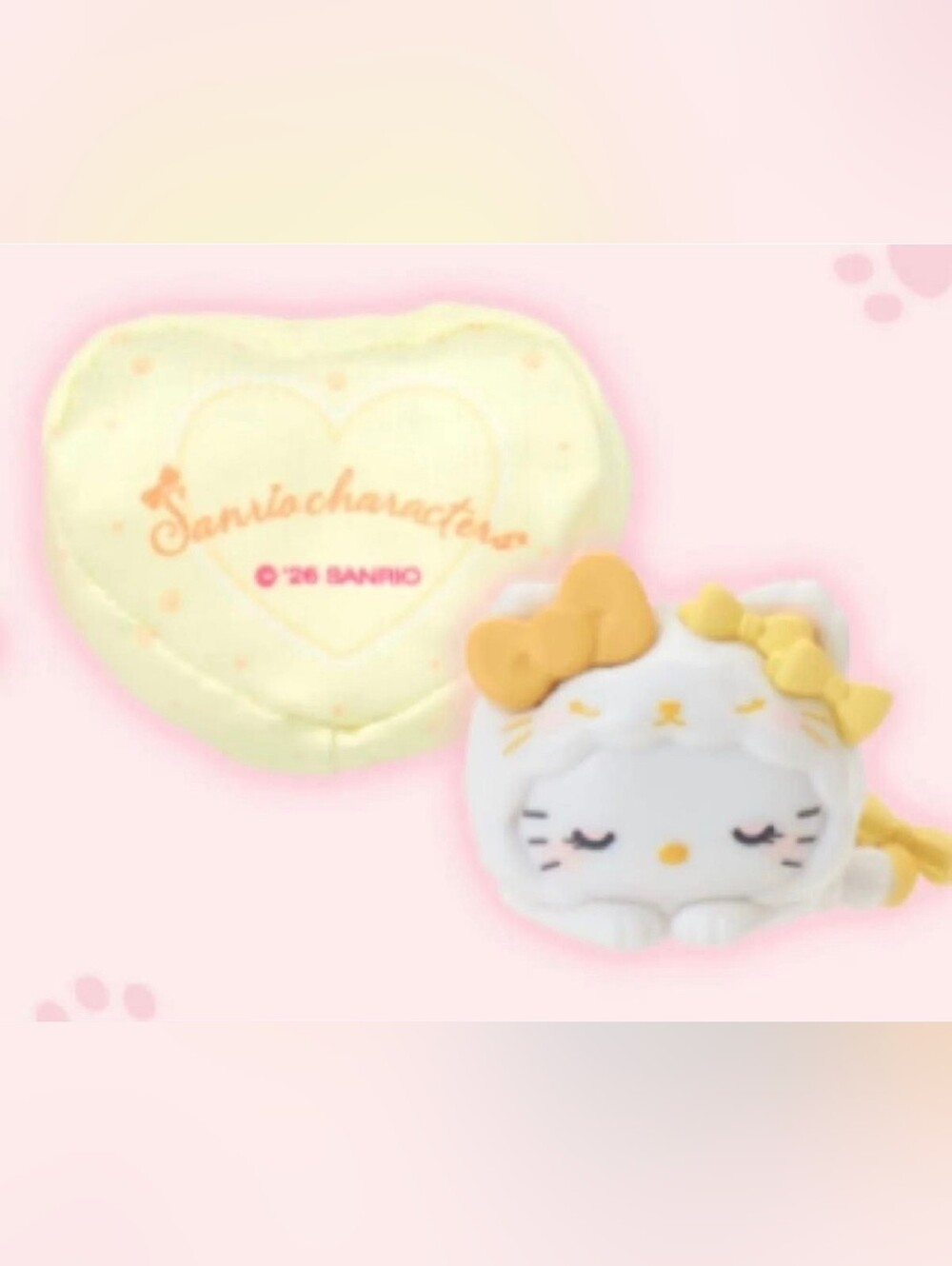 Sanrio Hello Kitty Secret Mascot Pillow Figure Milky Kitten Mimmy